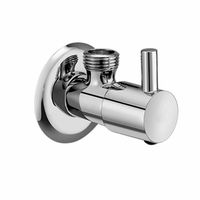 Вентиль, Fima Carlo Frattini, Complementi Bagno, 1/2 x 1/2, хромированный арт-F194CR — фото 1, Комплектующие для туалета