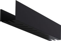 Товар: Полка Aquanet Магнум 60x12 черная матовая 00274182 - фото 4 Полка Aquanet Магнум 60x12 черная матовая 00274182 — фото 4, Полки для ванной и душа