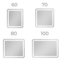 Зеркало с подсветкой VIGO Jess Classic 700 арт-240 — фото 8, Зеркала в ванную комнату