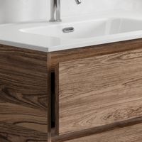 Тумба под раковину SANCOS Libra Floor напольная, 690х450х840, c двумя ящиками оснащенными доводчиками, дуб чарльстон, арт. арт-LB70FECH — фото 8, Тумбы под раковину