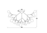 Товар: Потолочный светильник Freya FR5049CL-36W1 - фото 4 Потолочный светильник Freya FR5049CL-36W1 — фото 4, Подвесные светильники