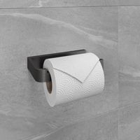 Держатель для туалетной бумаги SMOOTH LINE открытый, графит арт-9726009 — фото 1, Держатели туалетной бумаги