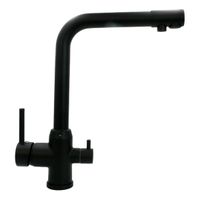Товар: MILANO Смеситель д/кухни совмещенный с краном для питьевой воды, черный арт-32655 - фото 3 MILANO Смеситель д/кухни совмещенный с краном для питьевой воды, черный арт-32655 — фото 3, Смесители для кухни