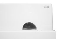 Унитаз приставной Azario Grado 365х570х410 безободковый, смыв "Торнадо", в комплекте с быстросъемным сидением микролифт арт-AZ-2141D-UQ1 — фото 12, Приставные унитазы