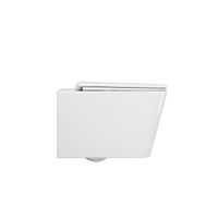 Товар: Унитаз подвесной Grossman (485х340х290) безободковый,белый с тонкой крышкой,микролифт,смыв торнадо,1 место арт-GR-4404SQ - фото 3 Унитаз подвесной Grossman (485х340х290) безободковый,белый с тонкой крышкой,микролифт,смыв торнадо,1 место арт-GR-4404SQ — фото 3, Подвесные унитазы