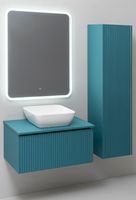 Тумба подвесная MONACO 70 /аквамарин/ AQUA DE MARCO 2070AQMON — фото 6, Тумбы под раковину