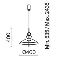 Товар: Подвесной светильник Maytoni MOD185PL-L6B3K3 - фото 4 Подвесной светильник Maytoni MOD185PL-L6B3K3 — фото 4, Подвесные светильники