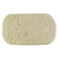 PROVANCE Коврик д/ванной комнаты овальный 60х100 см., кремовый 31942 — фото 1, Коврики для ванной комнаты