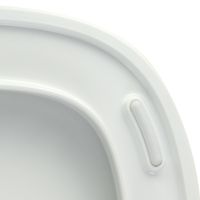 MARE Крышка/сиденье унитаза Standart, с системой Microlift, цвет Белый/хром 32056 — фото 2, Сиденья для унитаза