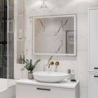 Зеркало арт-СИР-02-80_70-14 — фото 6, Зеркала в ванную комнату