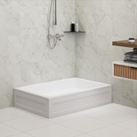 Душевой поддон прямоугольный RGW B/CL-S 90x120, белый, арт-16180292-51 — фото 6, Акриловые душевые поддоны