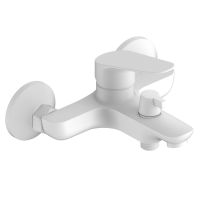 Смеситель для ванны ESKO KZ54W, белый — фото 1, Смеситель для ванны