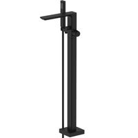 Смеситель для ванны Azario PIANO, отдельностоящий, керамический картридж, черный матовый арт-AZ-208260AB5PA-0308A — фото 2, Смеситель для ванны