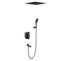 Душевая система встроенная Timo Selene черный арт-SX-2039/03SM — фото 1, Встраиваемые душевые комплекты