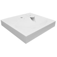 Раковина подвесная Azario Estet 600х545х80, белый арт-CS00082259 — фото 2, Раковины подвесные