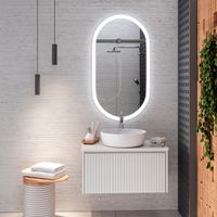 Тумба подвесная MONACO 70 /белый софт/ AQUA DE MARCO 2070WFMON — фото 11, Тумбы под раковину