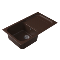 Мойка "Арона" 860, брауни 20.225.D0860.206 — фото 1, Кухонные мойки