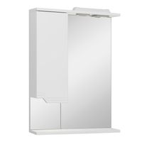 Зеркальный шкаф VIKTORIA 55 /левый/ AQUA DE MARCO 1055CVIC/L — фото 2, Зеркальные шкафы в ванную