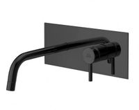 Смеситель для раковины Paffoni Light (с внутренней частью) черный матовый арт-LIG106NO — фото 1, Смесители для раковины