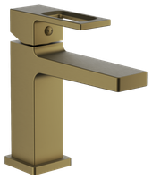 Смеситель для раковины BELZ, брашированное золото, арт-B10658-5 — фото 1, Смесители для раковины