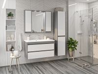 Шкаф-пенал арт-BAL-05035-48-2П — фото 5, Пеналы для ванной комнаты