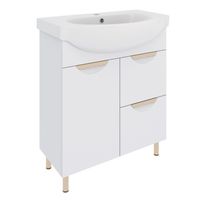 Товар: Тумба напольная ELEGANSE 75 /золото/ AQUA DE MARCO 2075CGELE - фото 2 Тумба напольная ELEGANSE 75 /золото/ AQUA DE MARCO 2075CGELE — фото 2, Тумбы под раковину