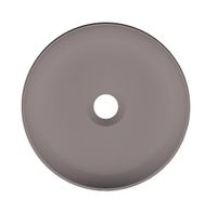 Раковина Scarabeo GLAM накладная без перелива без отверстий цвет песочный матовый арт-1808 52 — фото 1, Раковины накладные