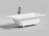 Ванна встраиваемая ORLANDA KIT PLUS 190x100 покраска по RAL полностью 102114GF — фото 2, Ванны