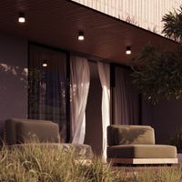 Потолочный светильник Outdoor O499CL-L10B3K — фото 10, Уличное освещение