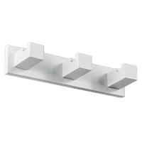 Крючок COLOMBO DESIGN LOOK тройной цвет белый матовый арт-LC37.BM — фото 3, Крючки для полотенец