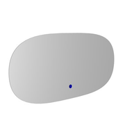 Товар: Зеркало Scarabeo с подсветкой с розеткой и выключателем 100х45 овальное арт-2207 - фото 1 Зеркало Scarabeo с подсветкой с розеткой и выключателем 100х45 овальное арт-2207 — фото 1, Зеркала в ванную комнату