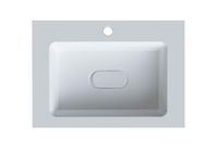 Раковина мебельная и на столешницу Modul 65 арт-4627173210423 — фото 2, Раковины встраиваемые сверху