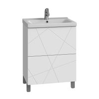 Товар: Тумба под раковину VIGO Geometry 60 напольная белый арт-015 - фото 6 Тумба под раковину VIGO Geometry 60 напольная белый арт-015 — фото 6, Тумбы под раковину