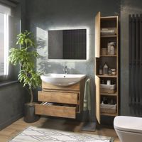 Тумба под раковину VIGO Wing 70 подвесная дуб золотой арт-tp.WIN.BAL.70.2Y дуб золотой — фото 6, Тумбы под раковину