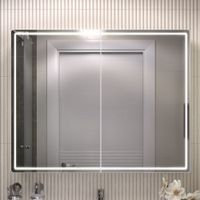 Товар: Зеркальный шкаф VIGO Geometry Comfort 100 подвесной белый (222) - фото 2 Зеркальный шкаф VIGO Geometry Comfort 100 подвесной белый (222) — фото 2, Зеркальные шкафы в ванную