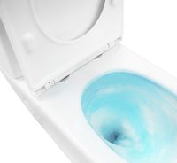 Унитаз-компакт Azario Verona 360х660х800, напольный, безободковый, система смыва "Торнадо", в комплекте с быстросъемным сиденьем микролифт арт-AZ-8301 — фото 12, Напольные унитазы