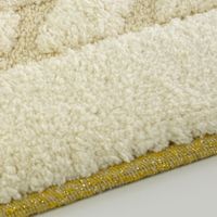 Товар: Коврик д/ванной комнаты 60х120 см., вышивка логотип КОРОНА, кремовый, окантовка золото арт-31917 - фото 3 Коврик д/ванной комнаты 60х120 см., вышивка логотип КОРОНА, кремовый, окантовка золото арт-31917 — фото 3, Коврики для ванной комнаты