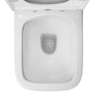 Унитаз-компакт Azario Alba 620х405х805 напольный, безободковый, с сиденьем микролифт арт-AZ-8323 — фото 9, Напольные унитазы