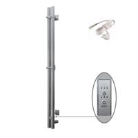 Полотенцесушитель Пэк сп Вектор кв 2 120*10 матовый хром ПэкспВекторкв2120*10матхр — фото 1, Электрические полотенцесушители