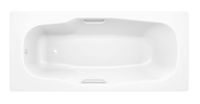 Товар: Ванна стальная BLB ATLANTICA B70J handles с шумоизоляцией и отверстиями для ручек 1700х800 мм, лист 3,5 мм (B70J handles) - фото 1 Ванна стальная BLB ATLANTICA B70J handles с шумоизоляцией и отверстиями для ручек 1700х800 мм, лист 3,5 мм (B70J handles) — фото 1, Стальные ванны