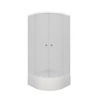 ДО Вельвет 90*90 В (3 места+сифон D50) арт-Щ0000063057 — фото 1, Душевые уголки четверть круга