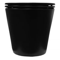 Унитаз подвесной Azario Teramo 355х515х365 смыв "Скрытое торнадо", безободковый, с быстросъемным сиденьем микролифт, черный матовый арт-AZ-0053-UQ3-MB — фото 6, Подвесные унитазы