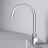 F85B07700 X-Joy S, смеситель для кухни с С-изливом с каналом для питьевой воды, хром — фото 5, Смесители для кухни