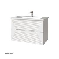 МОДО Терца тумба 80 с интегрированной ручкой арт-35613-SF027 — фото 1, Тумбы под раковину