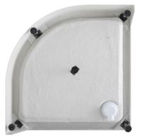 Душевой поддон Aquanet GL180 90x90 1/4 00265571 — фото 5, Акриловые душевые поддоны