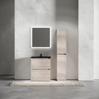 Тумба под раковину SANCOS Libra Floor напольная, 690х450х840, c двумя ящиками оснащенными доводчиками, дуб галифакс натуральный, арт. арт-LB70FEG — фото 8, Тумбы под раковину