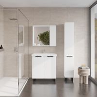 Тумба под раковину VIANT БЕРЛИН 60 подвесная белый (VBER60MDBEL-T2YP) — фото 5, Тумбы под раковину