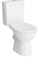 ZEITGEIST Унитаз безободковый с бачком и сиденьем микролифт из термопласта NORM (VITRA) арт-9864B099-7208 — фото 2, Напольные унитазы