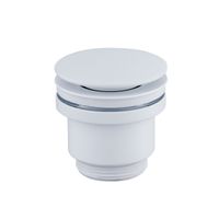 Клапан донный универсальный Click/Clack 1,25, белый. LM, арт-LM8500MW — фото 1, Донные клапаны