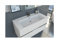 Раковина KIROVIT Леонардо 1050 мебельная белый 4630055550425 арт-Вн КтУЛ105 — фото 2, Раковины встраиваемые сверху